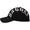 100% Hardcore Cappellino da Baseball Gabber da Uomo e Donna, Unisex, Nero, Nero, Taglia Unica