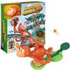 Spin Master Games, Monkey See Monkey Poo, gioco interattivo per bambini, include un impasto morbido al profumo di banana, divertente giocattolo sensoriale, 2-4 giocatori, per bambini dai 4 anni in su