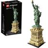 LEGO Architecture Statua della Libertà, Kit Modellismo per Adulti, Modellino da Costruire Souvenir di New York, Idea Regalo Donna o Uomo, Decorazione per Casa, Hobby Creativo da Collezione 21042
