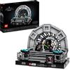 LEGO Star Wars Diorama Sala del Trono dell'Imperatore, Duello Spade Laser 40° Anniversario del Ritorno dello Jedi, Idea Regalo Adulti, Uomo o Donna da Collezione con Luke Skywalker e Darth Vader 75352