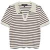 VERO MODA Vmsilje SS Poloneck Pullover Noos, Betulla, M