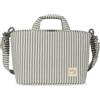 Walking Mum Borsa Fasciatoio Praliné Stripes - Walking Mum Matcha