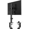 Pholiten Supporto per Monitor per Schermi da 13-32 Pollici, Fino a 10 kg, Supporto da scrivania regolabile per monitor da tavolo con rotazione girevole e inclinabile