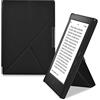 kwmobile Custodia Pieghevole Compatibile con Kobo Aura H2O Edition 1 Cover - Cover Magnetica Pelle PU eReader con Stand - nero