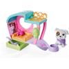 Simba Pamper Petz - Mini playhouse con cane dolce e molti accessori, 16 cm, dai 3 anni in su