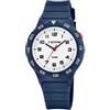 Calypso Orologio Uomo Analogico in Gomma Blu scuro | Orologio al Quarzo, Vetro ad Alta Resistenza, Impermeabile 10 ATM, K5797/3, Sweet Time
