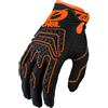 O'NEAL | Guanti Bike & Motocross | MX MTB DH FR Downhill Freeride | Materiali durevoli e flessibili, stampa in silicone per il grip | Guanto Sniper Elite | Adulti | Nero Arancione | Taglia S