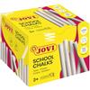 Jovi 152699 - Gessetti mono bianco - scatola definitiva di 100 unità