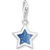 THOMAS SABO Ciondolo a Forma di Stella, in Argento Sterling 925 Riciclato, 2055-007-32, Misura Unica, Argento Sterling, Senza Gemme
