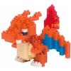 Kawada nanoblocco Pokémon Charizard Set di Costruzioni Giappone 76 × 56 × 76 mm