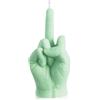 GROBRO7 Candela del dito medio Decorazione della stanza profumata pastello danese, aromaterapia con incenso di pino cera di soia naturale, regalo di inaugurazione della casa di festival(verde)