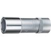 GEDORE Llave de vaso 1/2, forma larga 13 mm