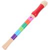 Ultnice Flauto soprano in legno a 8 fori, flauto musicale, strumento a fiato, per bambini (colore casuale)