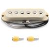 FLEOR Vintage Alnico 5 - Pickup SSS a bobina singola per chitarra elettrica ST, colore: Crema