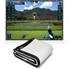 SimSpace Platinum Golf Impact Screen - Schermo proiettore per simulatore di Golf per casa, Prestazioni a 4 Strati con Schiuma Resistente agli Urti, riduzione del Rumore, chiarezza Ultra 4K HD, 3,3 x