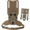 Shanyingquan Adattatore Combinato per Fodero Tattico - Fodero da Coscia per Caccia con Kit QLS e Piattaforma Mid-Ride