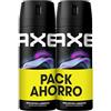 Axe - Pack risparmio di deodorante bodyspray Marine 2 x 150 ml con tecnologia Dual Action