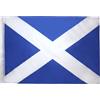 AZ FLAG Bandiera Scozia 90x60 cm Scozzese Poliestere Leggero Asola | Uso interno bandiera decorativa Scotland doppie cuciture e bordi rinforzati con guaina per asta