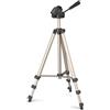 Hama 4175 Star 75 - Treppiede con Borsa, 42.5/125 cm, Colore Champagne