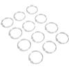 WENKO ganci tenda doccia F. 12PCS grande trasparente