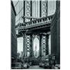 Komar P123-30 x 40 cm (larghezza x altezza) - Poster da parete con ponte di Brooklyn | P123-30 x 40 cm