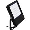 Eglo LED Faretto Gambettola, lampada da esterno con staffa, spot in alluminio antracite, vetro trasparente, luce fredda, IP66, 22,5 x 27,5 cm