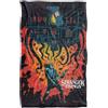 Stranger Things Eddie Munson Upside Down Creep House Poster Coperta super morbida al tatto setoso - 91 x 147 cm