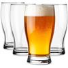 Glasmark KROSNO 1992 Set da 4 Bicchieri da Birra 330 ml - Bicchieri Classici per Pils e Lager - Lavabili in Lavastoviglie - Ristorazione e Casa