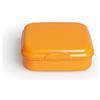 Excelsa Take Away Contenitore Porta Panino, Polipropilene, Arancio, 15x15x5 cm
