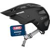 ABUS Casco MTB MoDrop, robusto casco da bicicletta con buona ventilazione per mountain bike, vestibilità personalizzata, unisex, nero, S