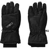 CMP - Guanti da sci in twill per bambini, Nero, 4