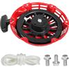 RowGlow Avviatore per GX120 GX160 GX200 Motore 4/5,5/6,5 HP con Corda di avviamento, 28400-ZH8-013ZA 28400-ZH8-13YA