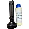 Pest Interceptors Polvere fluorescente UV per tracciare roditori, 100 g, atossica, inclusa torcia UV (100 LED) per rintracciare roditori - ratti/topi/scoiattolo per rintracciare parassiti all'interno