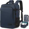 Yankony Zaino Easyjet 45x36x20 Bagaglio a Mano Easyjet 45x36x20 Zaino da Viaggio Aereo 30L Borsa da Cabina per Uomo 15.3 Pollici Porta PC Portatili con Tasca Antifurto per Lavoro Affari