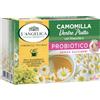 L'Angelica, Camomilla Ventre Piatto, Camomilla Solubile, Per il Rilassamento, Eliminazione dei Gas, Con Finocchio, Probiotico, Senza Zuccheri, 12 Confezioni da 14 Bustine
