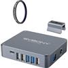 Svbony SV241PRO Scatola di Gestione Dell'alimentazione con SV240 2" Filtro, Accessorio per Telescopio Astronomico, Adattatore di Controllo dell'alimentazione per Fotografia Astronomica USB3.0+DC
