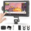 Desview Telecamera A5 Monitor 5.5 pollici, HD 1920 x 1080 IPS Touch screen con 4K HDMI 2.0 Loop in/out, 3D LUT Video Peaking Focus Assist HDR Waveform, NP-F550 batteria e protezione solare