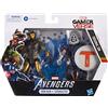 Marvel Avengers - Iron Man Contro Taskmaster (Confezione da 2 Action Figure 15 cm, Serie Gamerverse Ispirata al Videogioco Avengers)