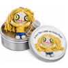 AnyCakes Voodoo Bambola con aghi | 6,5 cm | confezione regalo | medicinale scherzo | regalo per colleghi colleghi Chef | anti-stress | addio | ufficio universitario