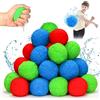 Aurasky Palline d'Acqua Riutilizzabili, Set 30 Palline d'Acqua Peluche, Colorato Bombe Dacqua Palloncini, Bombe d'Acqua, Palloncini Gioco per Bambini Adulti Estivi Piscina Spiaggia Giardino