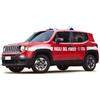 MAISTO - Jeep Renegade Vigili del Fuoco, Scala 1:24, Modellino Diecast con Portiere e Cofano Apribili, Licenze Ufficiali Jeep e Vigili del Fuoco, Dettagli Realistici, Età Consigliata 3+ Anni