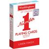 Waddingtons Number 1 Gioco di carte da gioco, gioca con un mazzo di carte rosso o blu, ottimo compagno di viaggio, regali e giocattoli per ragazzi, ragazze e adulti.