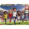Educa - Puzzle per bambini da 300 pezzi | Mondo del calcio | Dimensioni: 40 x 28 cm | Consigliato per bambini di 6, 7 e 8 anni (20495)