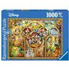 Ravensburger 15266- I Classici Disney Puzzle 1000 Pezzi Fantasy