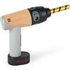 Janod - Il Mio Primo Gioco di Costruzione - Trapano in Legno FSC - Gioco di Imitazione - 2 Attrezzi Magnetici, Avvitatore & Trapano - dai 3 Anni - J06474