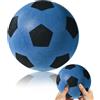 Dongcill Palla di schiuma, pallone da calcio morbido, palline morbide, palla da gioco morbida, pallone da calcio piccolo, per uso interno ed esterno, silenzioso e leggero, 21 cm