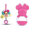Clementoni- Carrillon Baby Minnie Morbido Carillon, Multicolore, One Size, 17212 & 17342 - Disney Baby Minnie Anello Mordicchioso Gioco Dentizione E Massaggia Gengive per Neonati, Bambina 0-18 Mesi