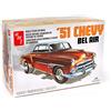 AMT, Kit 2 in 1 con modellino in scala 1:25 di Chevrolet Bel Air del 1951, deluxe edition, retrò, livello di abilità 2