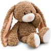 NICI 62314 Lopino Leprotto di peluche morbido, tenero pupazzo per coccole e giochi, per adulti e bambini, 25 cm, marrone