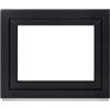 Framex Finestra in plastica per cantina, triplo strato (32 mm), anta-ribalta DIN destra, 70 x 40 cm / 700 x 400 mm (l x H), interno bianco/esterno antracite